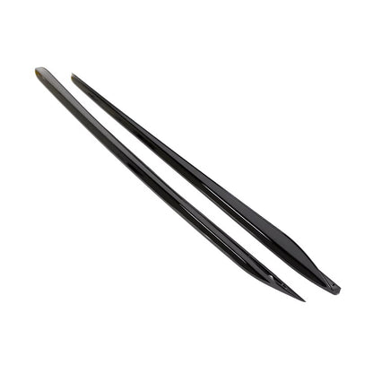 DOKŁADKI PROGÓW LISTWY PROGOWE BOCZNE BMW 3 G20 G21 czarny połysk SPOILER