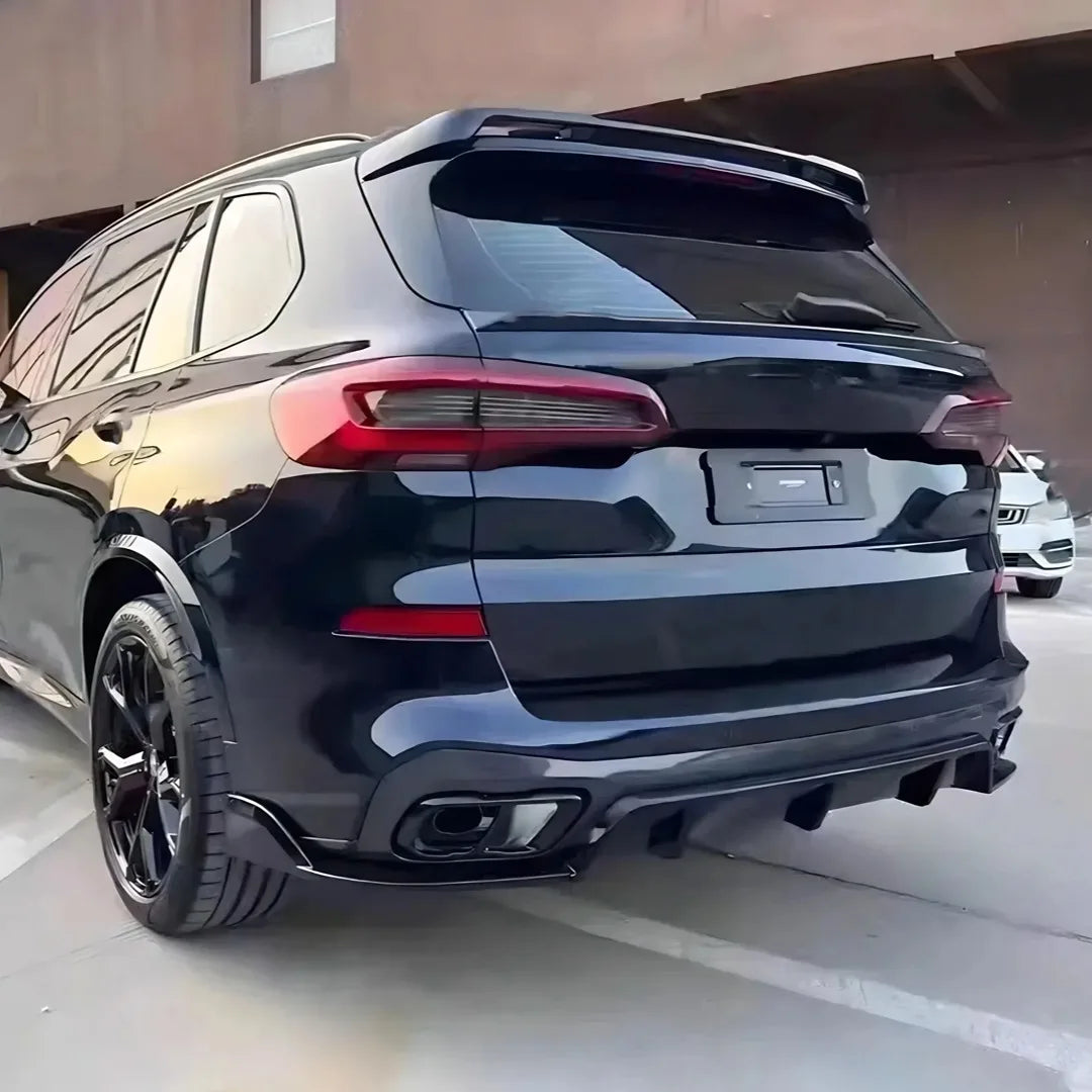 Dyfuzor do BMW X5 G05 PreLci MPAKIET DOKŁADKA TYLNEGO ZDERZAKA 2018-2023