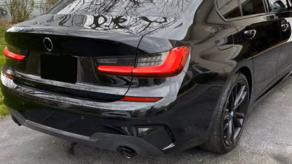 KOŃCÓWKA WYDECHU 65MM 92MM 105MM CARBON CZARNE do BMW 320 330i G20 G21 G42 G22 G23 G26 i inne