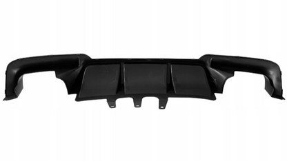 DYFUZOR SPOILER do BMW F10 F11 CZARNY POŁYSK 2x podwójny 2010-2016 M5 LOOK