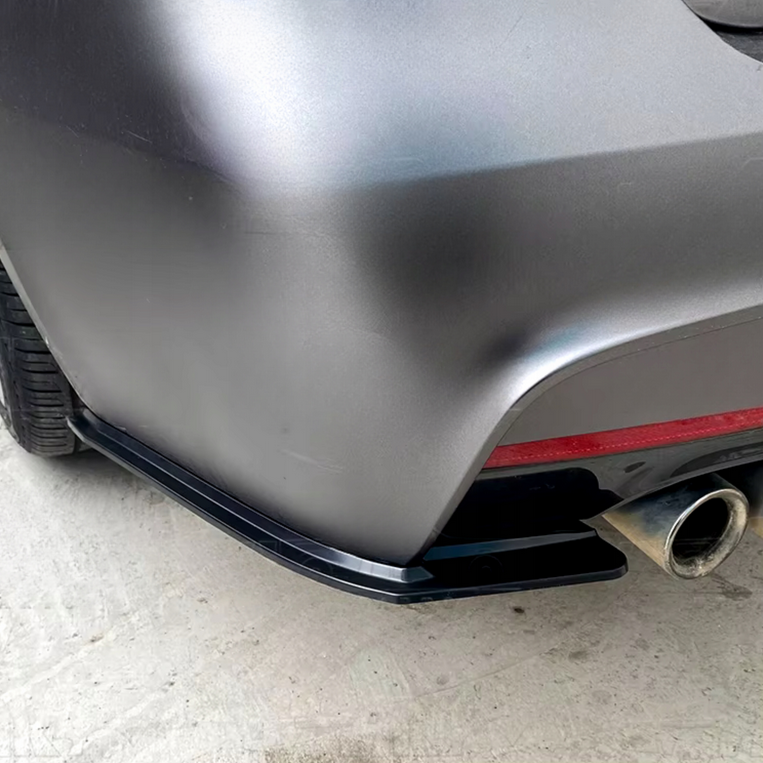 DOKŁADKA BMW F30 F31 tylne boczne splittery dyfuzora seria 3 2012-2018