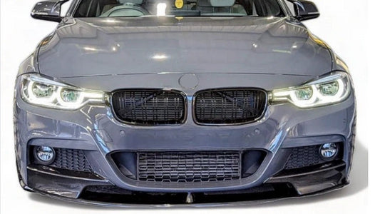 DOKŁADKA pełna Splitter spoiler PRZÓD BMW F30 F31 carbon look