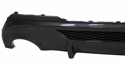 DYFUZOR SPOILER BMW 1 F40 2019-2024 CARBON dokładka zderzaka v2 CARBON LOOK