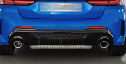 DYFUZOR SPOILER BMW 1 F40 2019-2024 CARBON dokładka zderzaka v2 CARBON LOOK