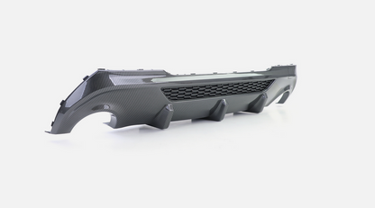 DYFUZOR SPOILER BMW 1 F40 2019-2024 CARBON dokładka zderzaka v2 CARBON LOOK