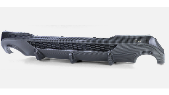 DYFUZOR SPOILER BMW 1 F40 2019-2024 CARBON dokładka zderzaka v2 CARBON LOOK