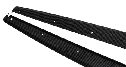 DOKŁADKI PROGÓW LISTWY PROGOWE CARBON BOCZNE BMW 3 F30 F31 SPOILER