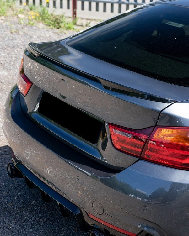 SPOILER do BMW F36 LOTKA MODEL Mperformance 2013-2020 dokładka klapy tył
