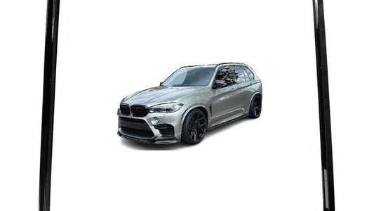Komplet dokładek do BMW F15 X5 2013-2018 czarny przód tył progi ZESTAW