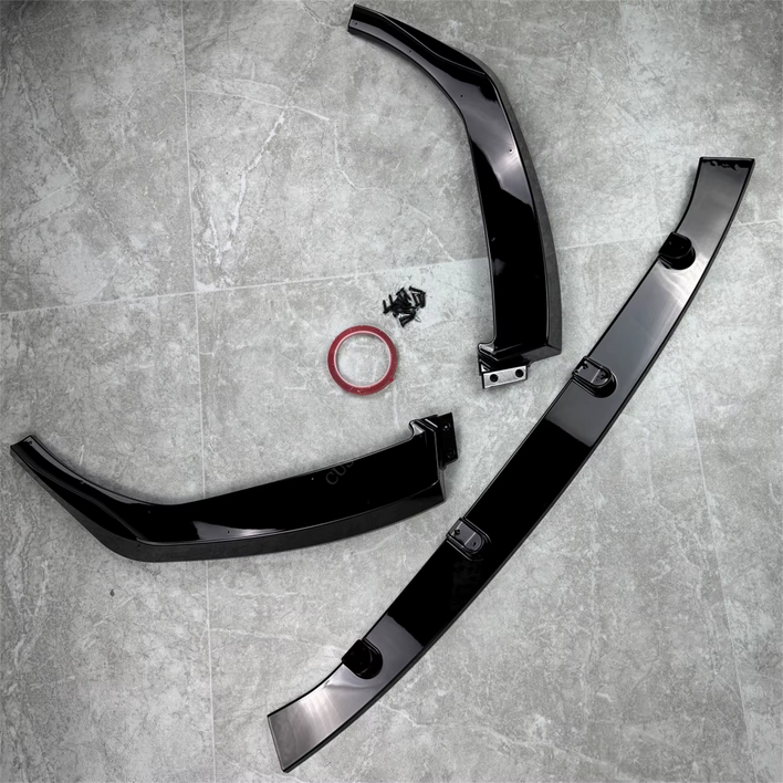 DOKŁADKA Splitter PRZÓD BMW G87 M2 czarny połysk spoiler przedni 2023+