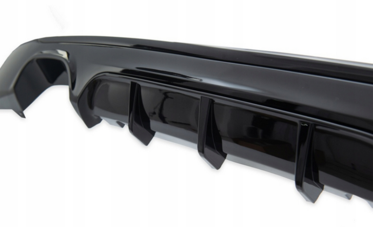 DYFUZOR SPOILER BMW F22 F23 CZARNY dokładka zderzaka 218 220 228 230