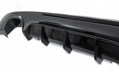 DYFUZOR SPOILER BMW F22 F23 CZARNY dokładka zderzaka 218 220 228 230