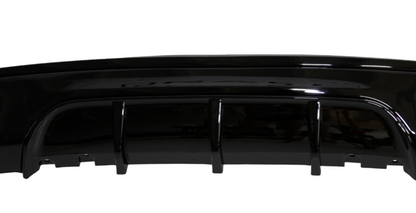 DYFUZOR SPOILER BMW F22 F23 CZARNY POŁYSK dokładka zderzaka 218 220 228 230