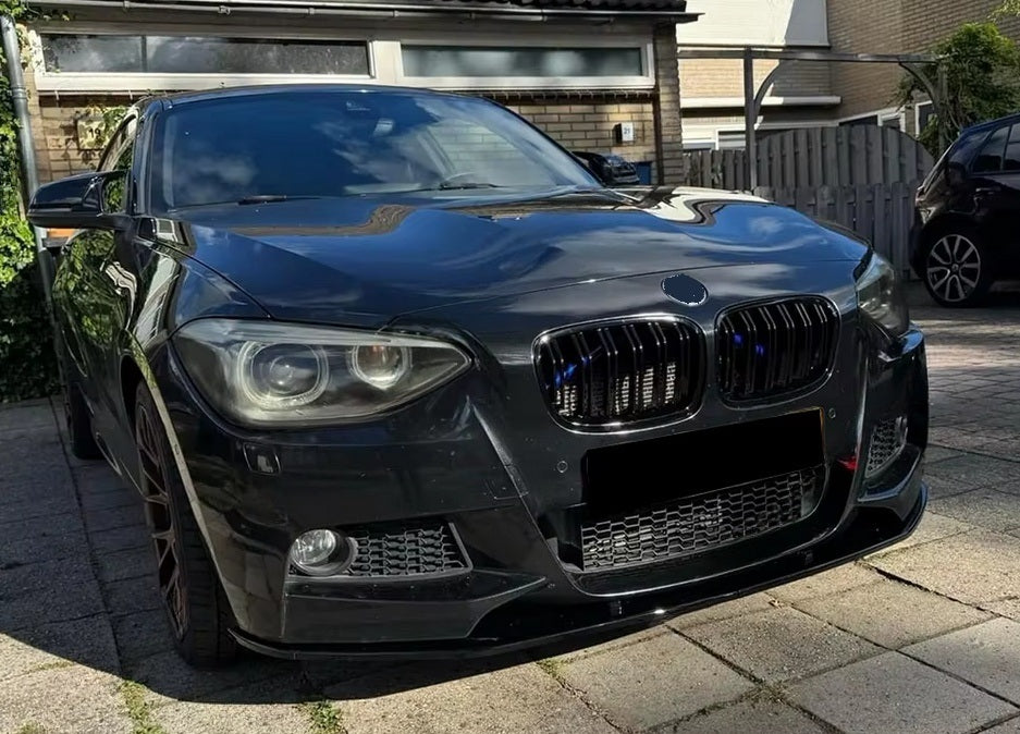 DOKŁADKA Splitter PRZÓD pełna BMW F20 F21 2011-2014 jednocześciowa CARBON
