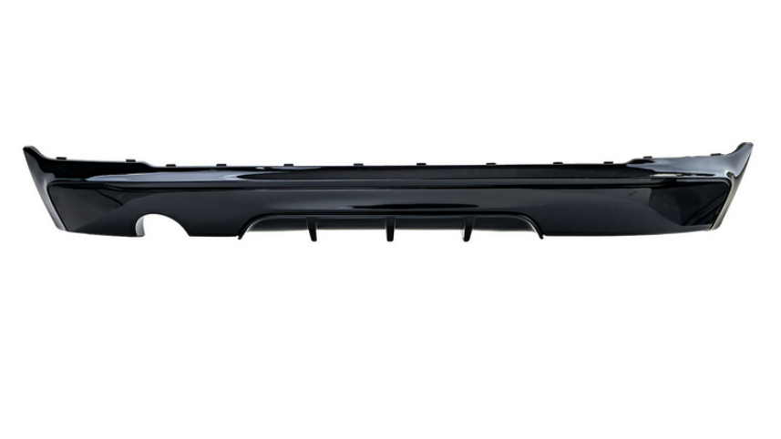DYFUZOR SPOILER BMW F22 F23 CZARNY POŁYSK dokładka zderzaka 218 220 228 230