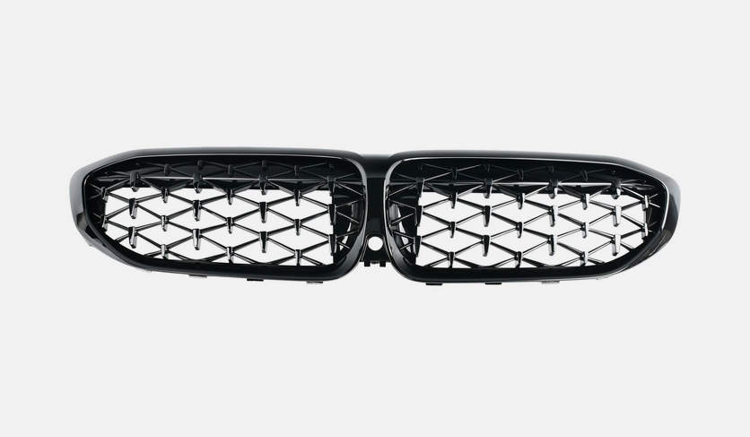 NERKI GRILL ATRAPA BMW G20 G21 2018-2022 pre lci diamond czarny połysk