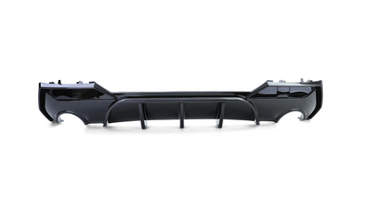 DYFUZOR SPOILER do BMW 4 G22 G23 CZARNY POŁYSK 420 430 podwójny 2020+