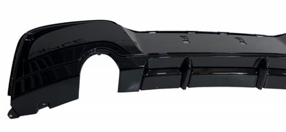 DYFUZOR SPOILER BMW F20 F21 CZARNY POŁYSK 2011-2014 dokładka tył 1 wydech