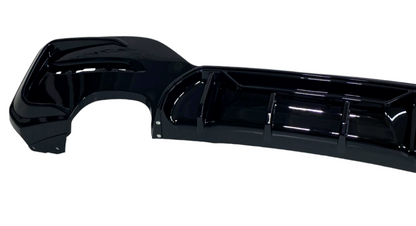 DYFUZOR SPOILER BMW F20 F21 CZARNY POŁYSK 1 2 wydechy 2015+ 2015-2019