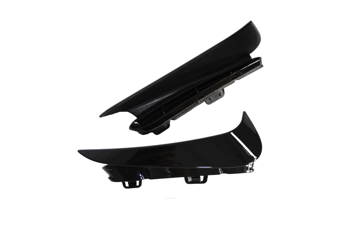 DOKŁADKI tylne wloty powietrza BMW 3 G20 G21 czarny połysk SPOILER prelci