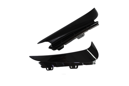 DOKŁADKI tylne wloty powietrza BMW 3 G20 G21 czarny połysk SPOILER prelci