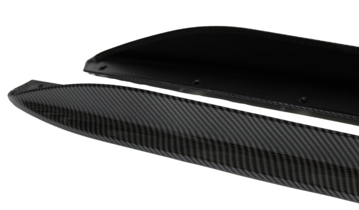 DOKŁADKI PROGÓW LISTWY PROGOWE BOCZNE BMW 3 G20 G21 CARBON LOOK SPOILER