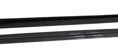 DOKŁADKI PROGÓW LISTWY PROGOWE BOCZNE BMW 3 G20 G21 CARBON LOOK SPOILER