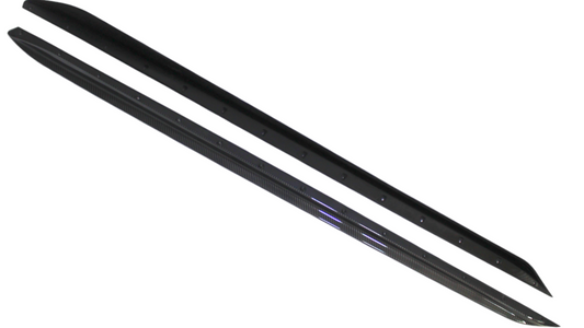 DOKŁADKI PROGÓW LISTWY PROGOWE BOCZNE BMW 3 G20 G21 CARBON LOOK SPOILER