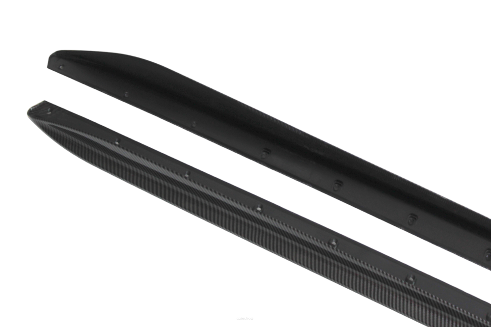 DOKŁADKI PROGÓW LISTWY PROGOWE BOCZNE BMW 3 G20 G21 CARBON LOOK SPOILER