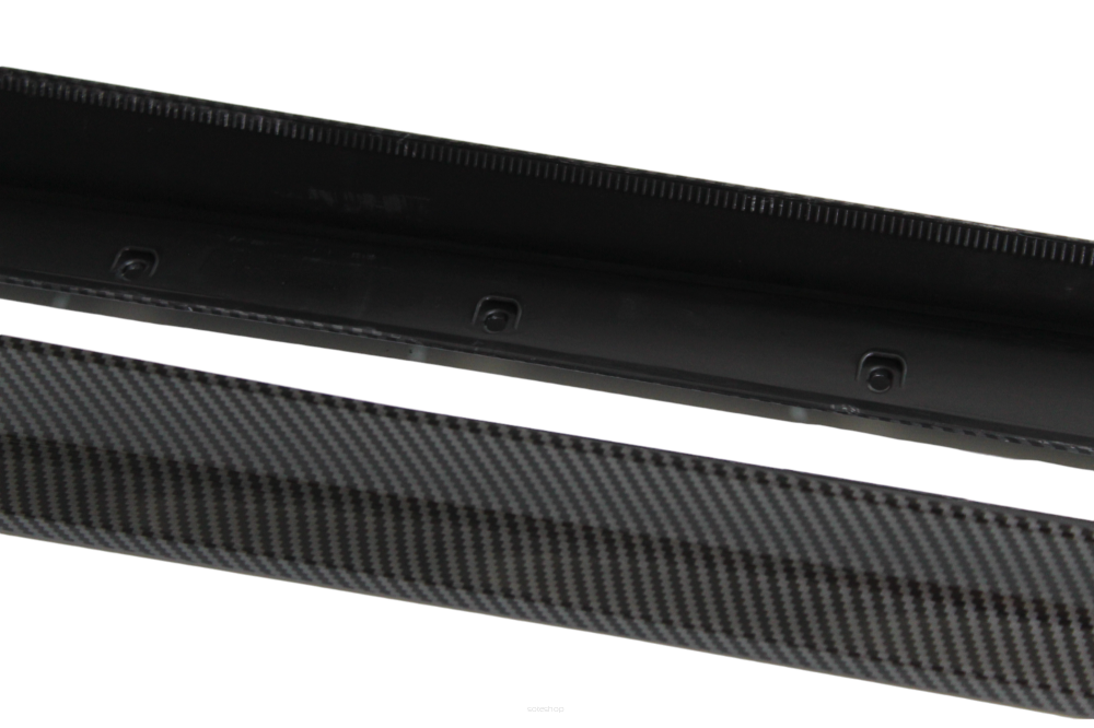 DOKŁADKI PROGÓW LISTWY PROGOWE BOCZNE BMW 3 G20 G21 CARBON LOOK SPOILER