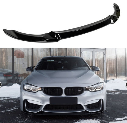 Komplet dokładek do BMW M3 M4 F80 F82 F83 czarny połysk przód tył progi ZESTAW