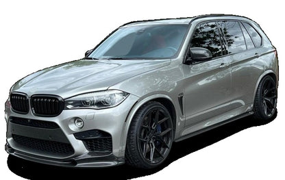Komplet dokładek do BMW F15 X5 2013-2018 czarny przód tył progi ZESTAW