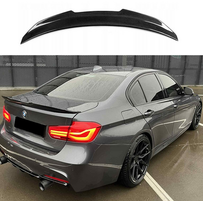 komplet dokładek BMW F30 F31 3 czarny połysk przód tył progi lotka SPOILER zestaw