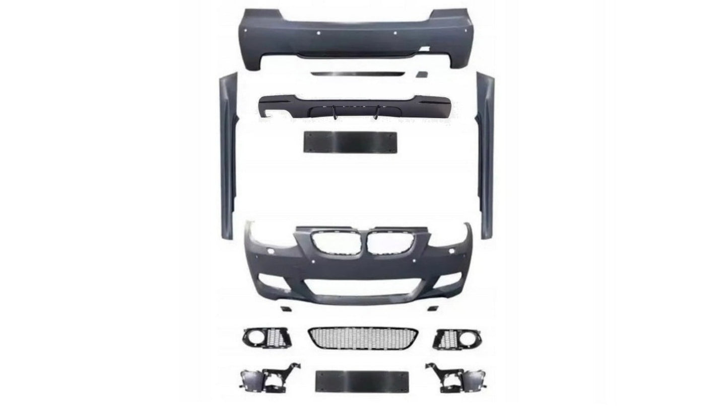 ZDERZAKI PRZÓD TYŁ PROGI BODY KIT BMW E92 E93 COUPE CABRIO M-PAKIET 06-10 DYF 2L