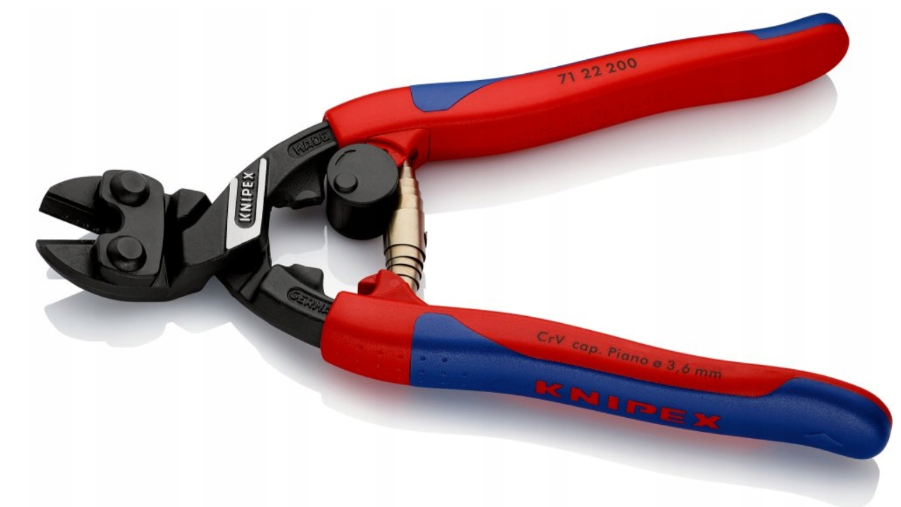 Knipex CoBolt Kompaktowe szczypce tnące przegubowe do drutu 71 22 200 SB