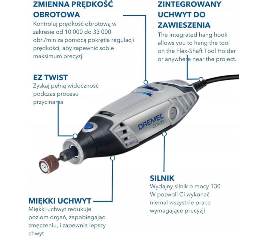 Dremel 3000-15 Narzędzie Wielofunkcyjne F0133000JA AD07