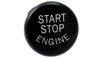 Nakładka obudowa Przycisk Start Stop BMW Serii E87 E90 E60 E81 E91 E92 E93 E61 E83 E84 E70 E71 E89X3 X5 CZARNY