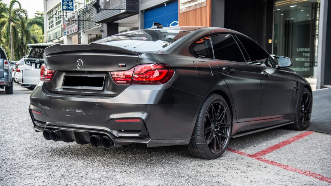 SPOILER BMW F36 LOTKA MODEL PSM 2013-2020 dokładka klapy tylnej