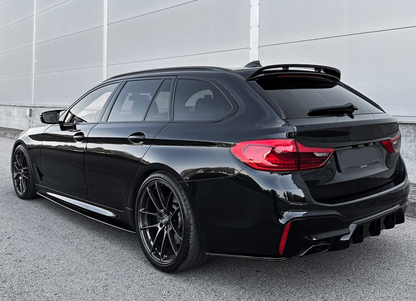 Dokładki progów do BMW G30 G31 2017-2024 F90 progi listwy progowe czarny połysk