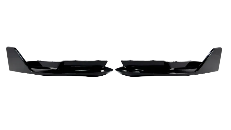 TYLNE SPLITTERY DYFUZORA BMW G80 G81 G82 G83 M3 M4 CZARNY POŁYSK DOKŁADKA BOCZNA BOCZNE TYŁ TYLNA