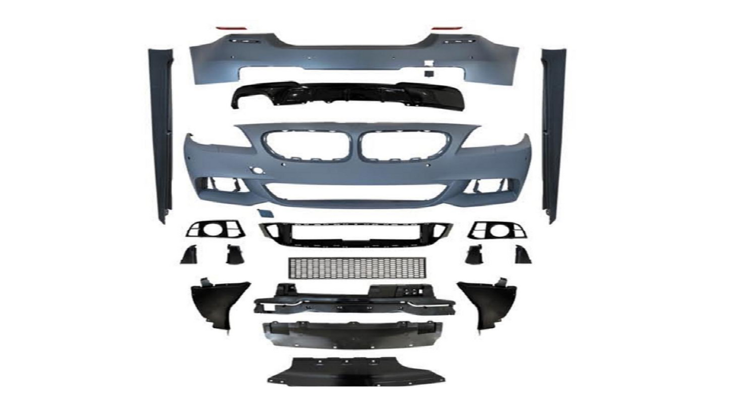 ZDERZAKI PRZÓD TYŁ PROGI zestaw BODYKIT do BMW 5 F10 LCI sedan MPAKIET Mtech 2013-2017 DYF 2L