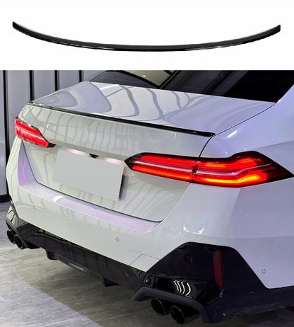 zestaw dokładek AERO Bodykit do BMW 5 G60 MPakiet Czarny połysk Dokładki Zderzaków