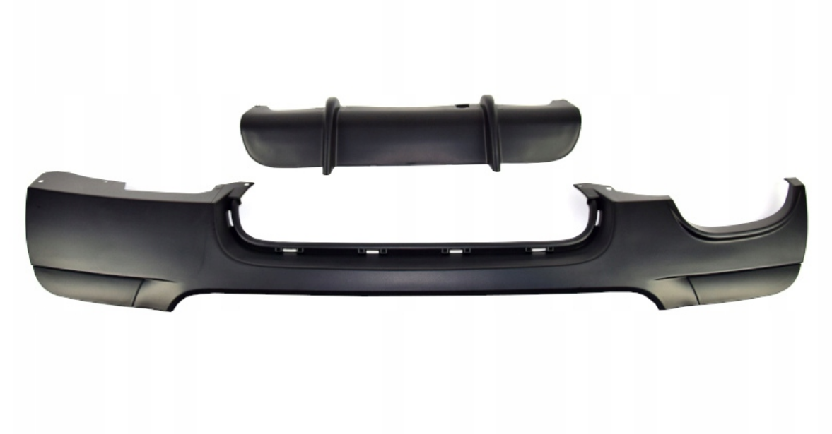 DYFUZOR SPOILER do BMW 3 E92 E93 MAT MATOWA dokładka zderzaka 318 320 325 330