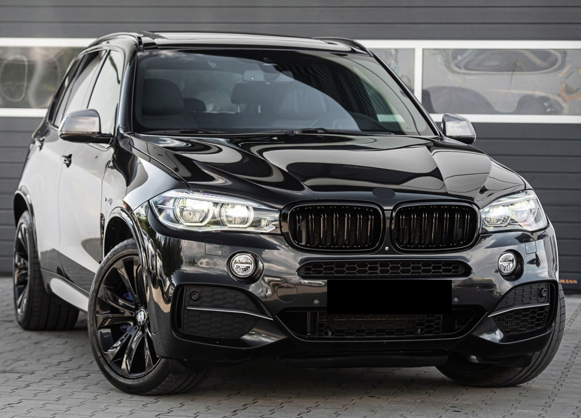 GRILL nerki do BMW F15 X5 2013-2018 podwójne czarne