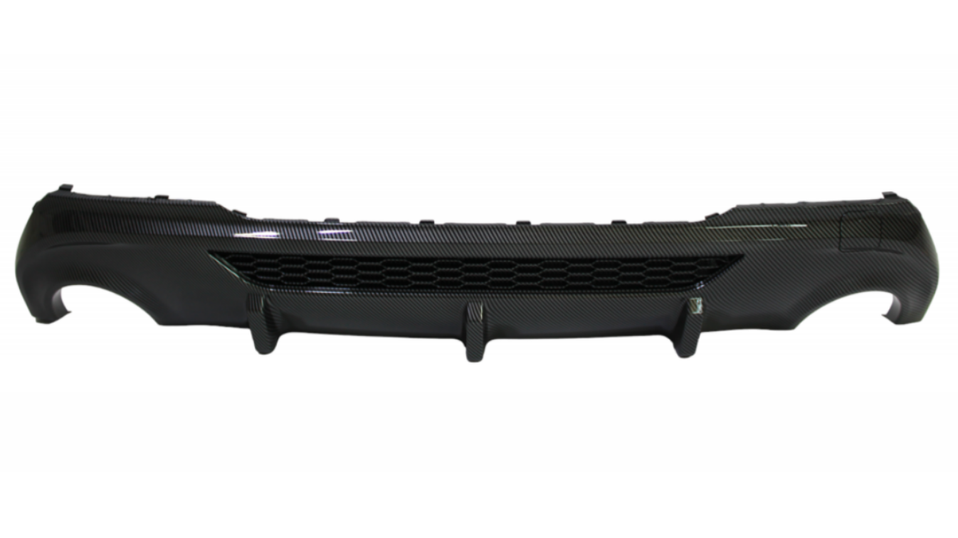 DYFUZOR SPOILER BMW 1 F40 2019-2024 CARBON dokładka zderzaka v2 CARBON LOOK