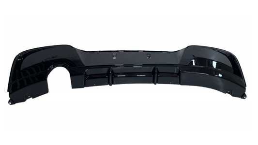 DYFUZOR SPOILER BMW F20 F21 CZARNY POŁYSK 2011-2014 dokładka tył 1 wydech
