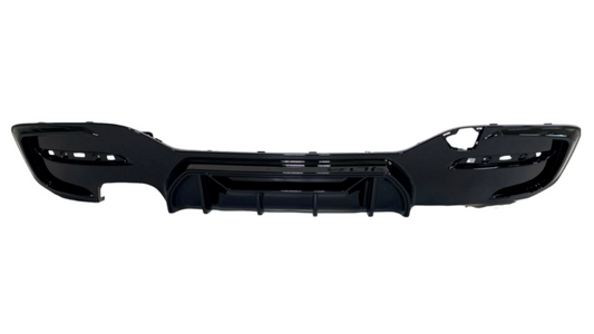 DYFUZOR SPOILER BMW F20 F21 CZARNY POŁYSK 1 2 wydechy 2015+ 2015-2019