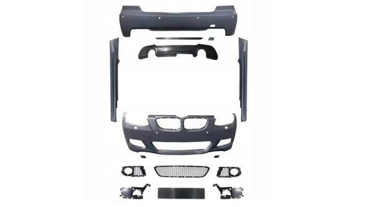 ZDERZAKI PRZÓD TYŁ PROGI BODY KIT BMW E92 E93 COUPE CABRIO M-PAKIET 06-10