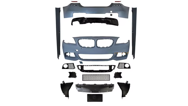 ZDERZAKI PRZÓD TYŁ PROGI zestaw BODYKIT do BMW 5 F10 PRELCI sedan MPAKIET Mtech 2009-2013 DYF 2L