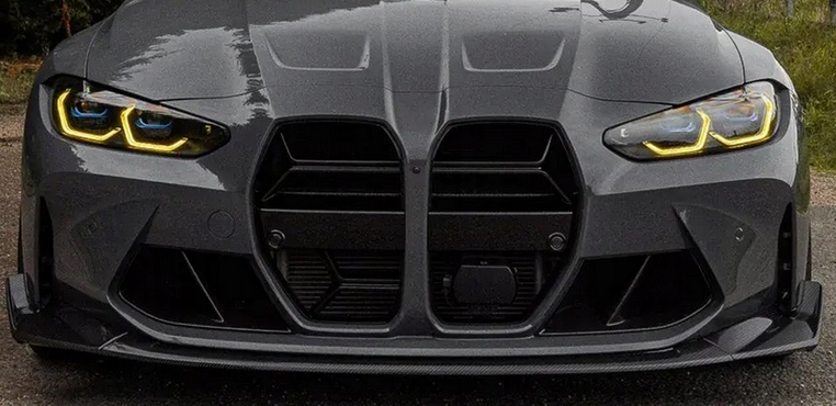 Nerki grill CARBON do BMW M3 M4 G80 G81 G82 G83 CSL ACC